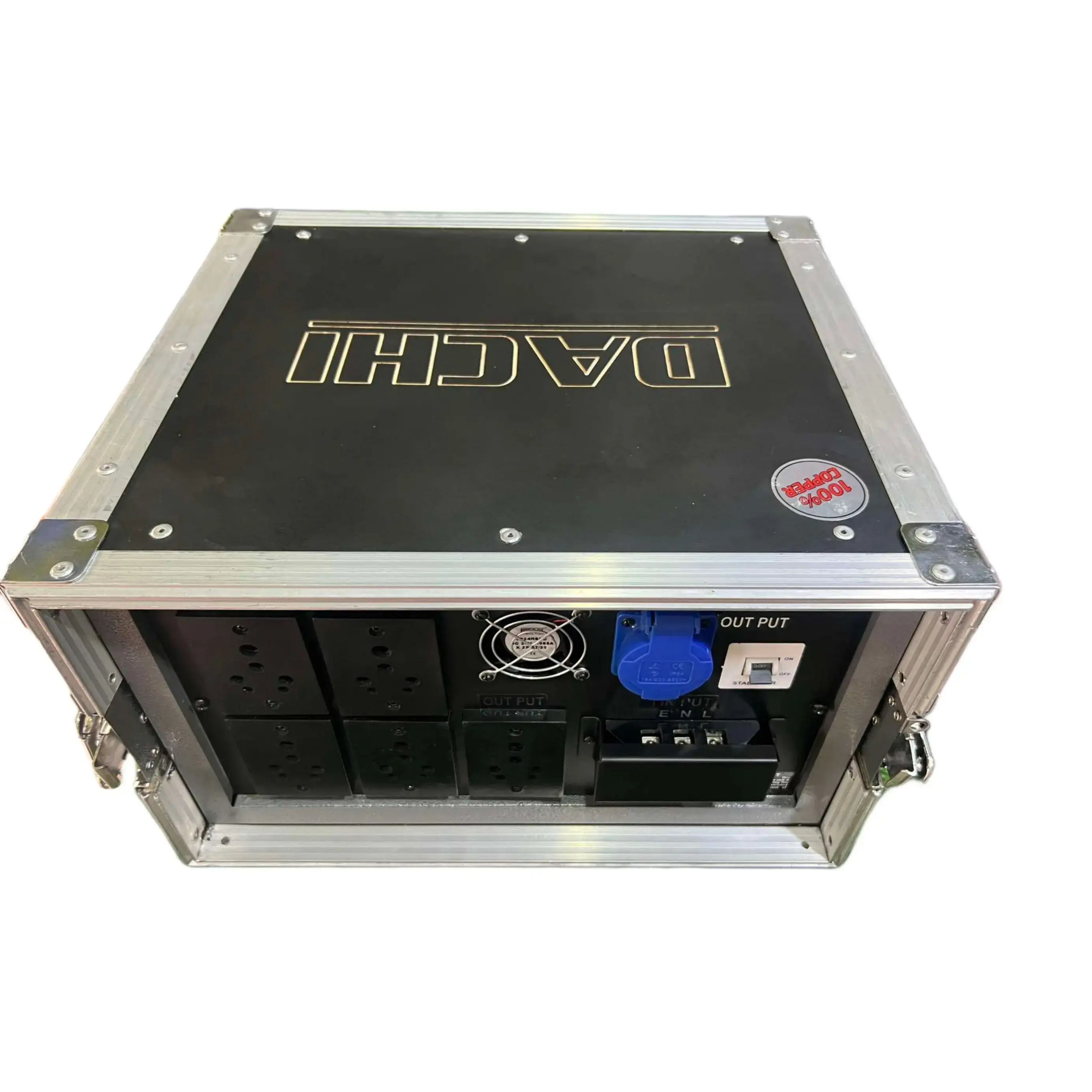 Dachi 10kVA Voltage Stabilizer with Flight Case Durable