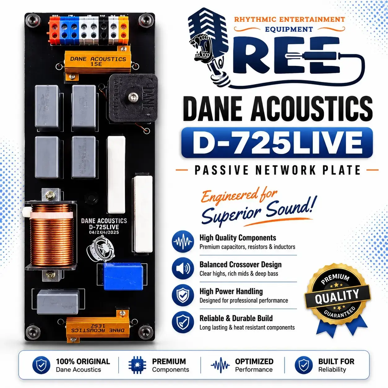 Dane Acoustics D-725 live Special For Live show