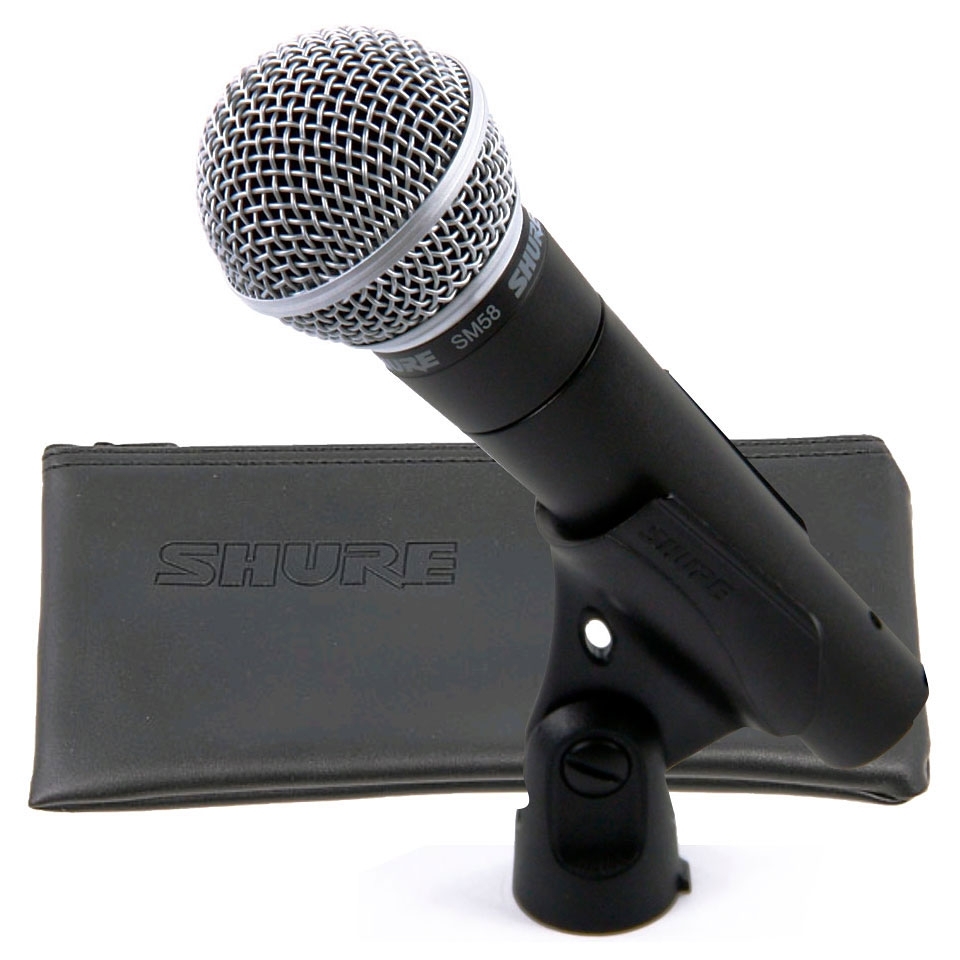 Shure SM58-LC Cardioid Vocal Microphone without Cable