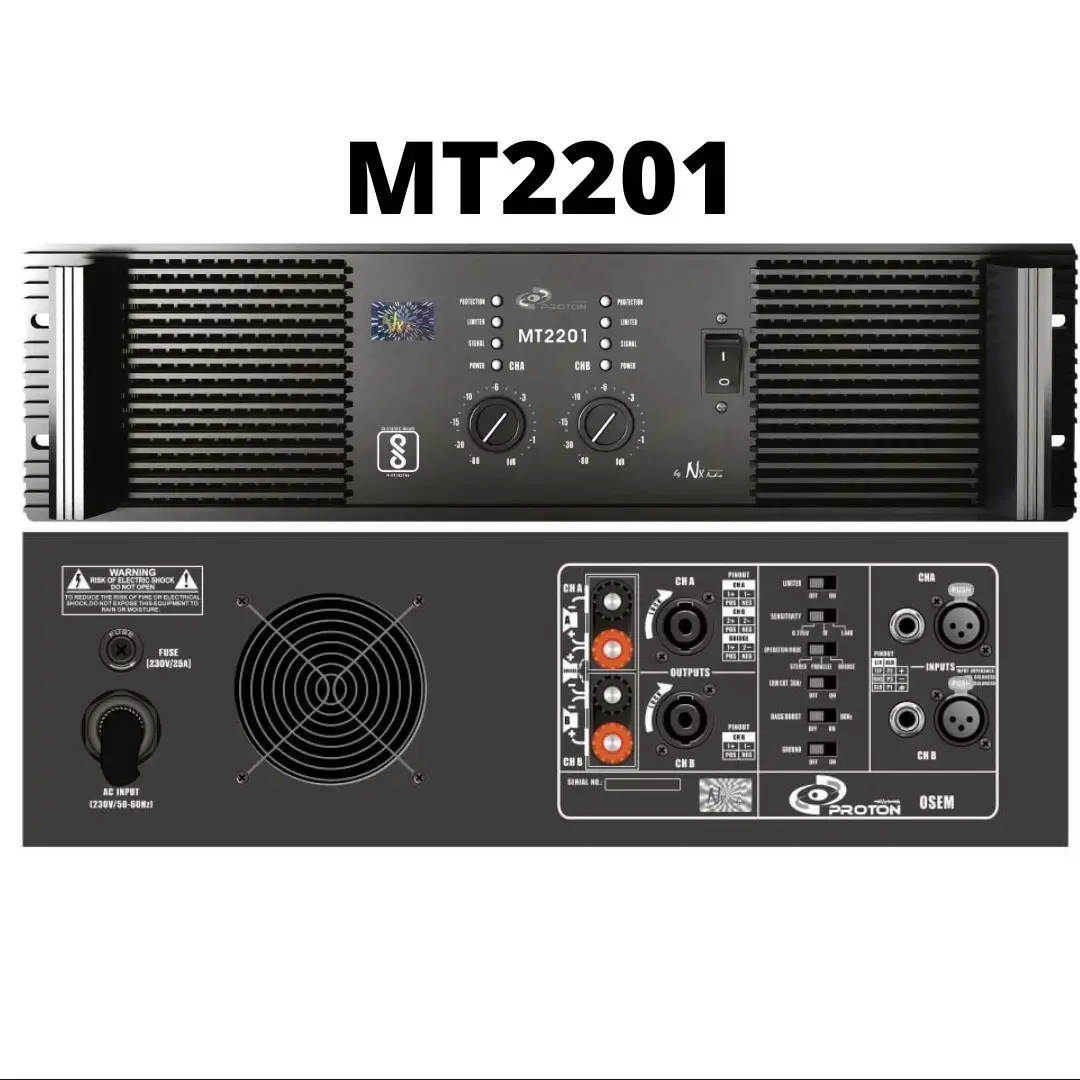 MT-2201| NX AUDIO AMPLIFIER.
