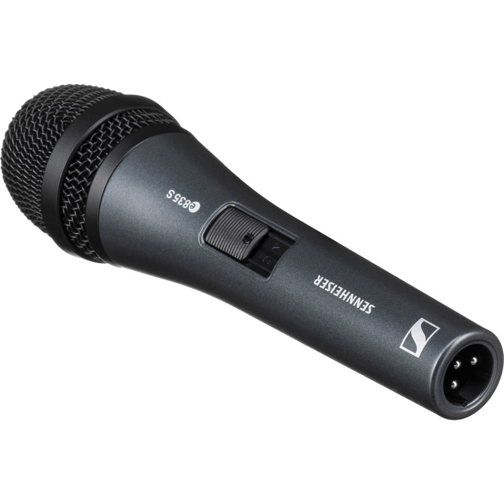 Sennheiser E835-S Dynamic Cardioid Handheld vocal Microphone