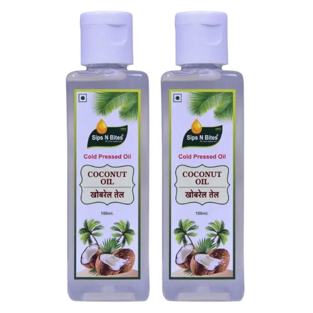 Coconut Oil 100 ml. Pack of 2 - 1