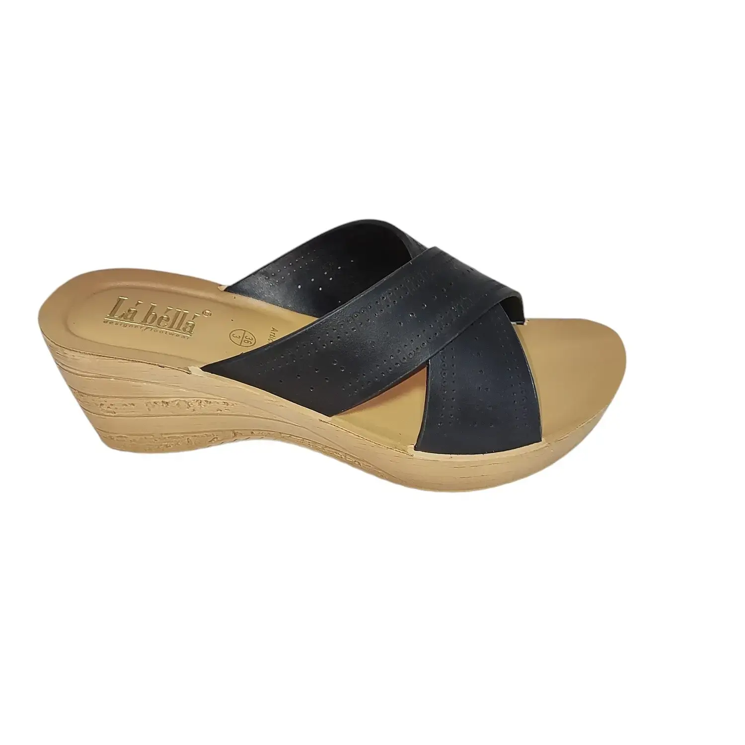 Flip Flops La Bella Footwear Online Buy LABELLA GZ76 Black Online
