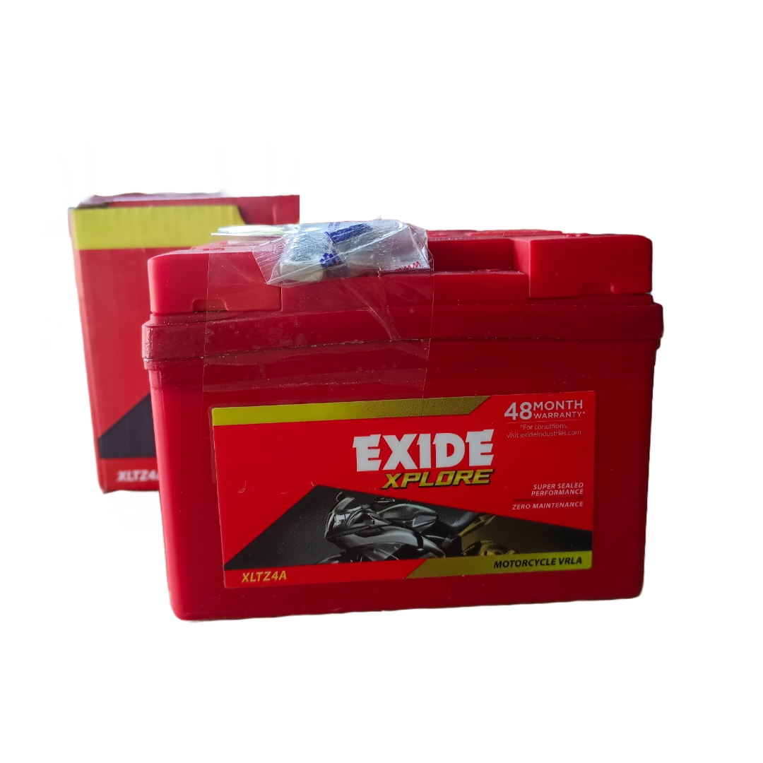 Vrla Battery Exide Xplore Xltz4 Bike Battery Price Splendor Bike