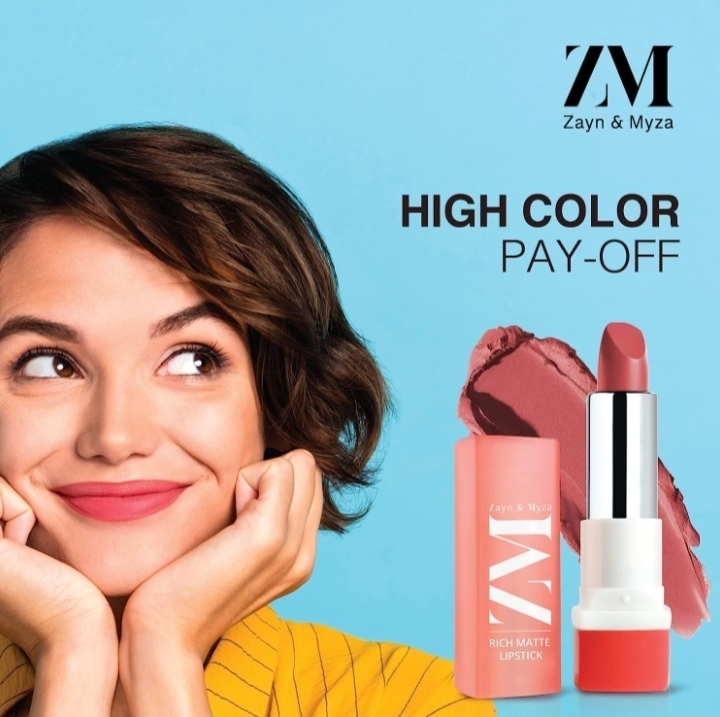 Zayn And Myza Rich Matte Lipstick 13 Fashionista 4.2G