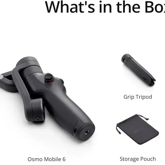 Buy DJI OSMO Mobile 6 Smartphone Gimbal Stabilizer, 3-Axis Phone