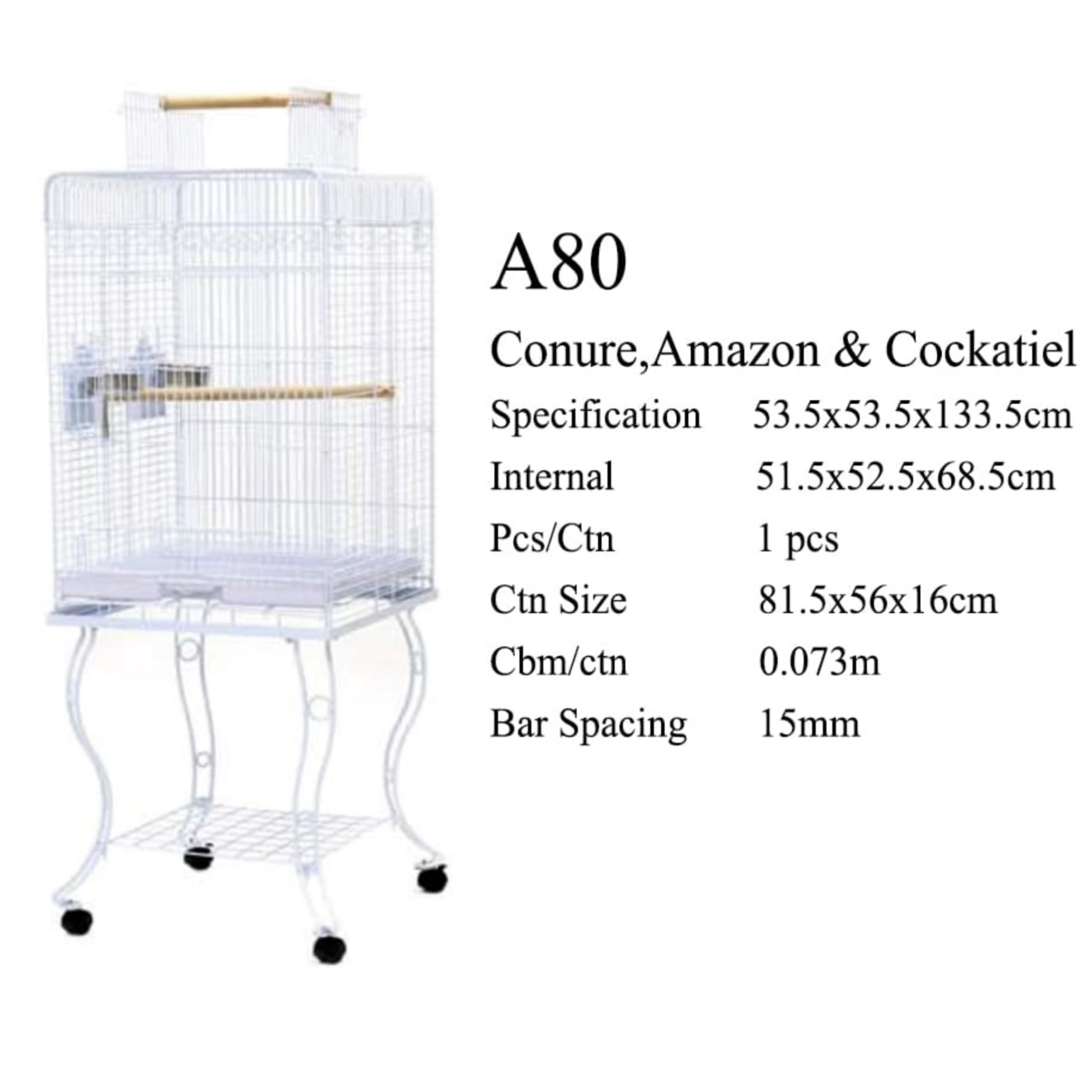 Buy A80 Bird Cage online at best price | Noah's Pets