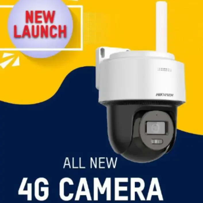 HIKVISION 4 MP Smart WiFi Hybrid Light Mini PT DS-2DE2C400MWG-4G - 1