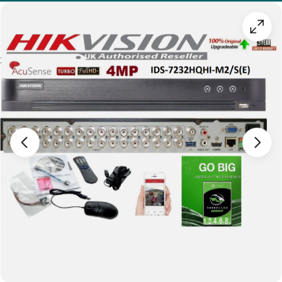 Ds 7232hqhi K2 32 Channel Hikvision Dvr Price HIKVISION DS