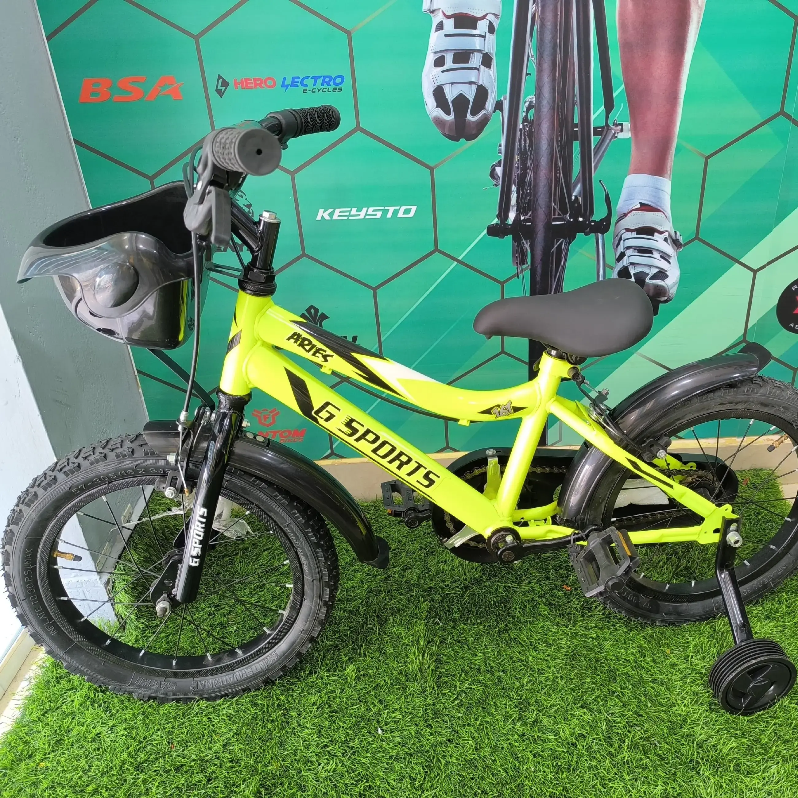 Purple Aleoca Fat Bike Kids Cycle G Sports Cycle Price Buy 16T G  SPORTS-ARIES (KIDS