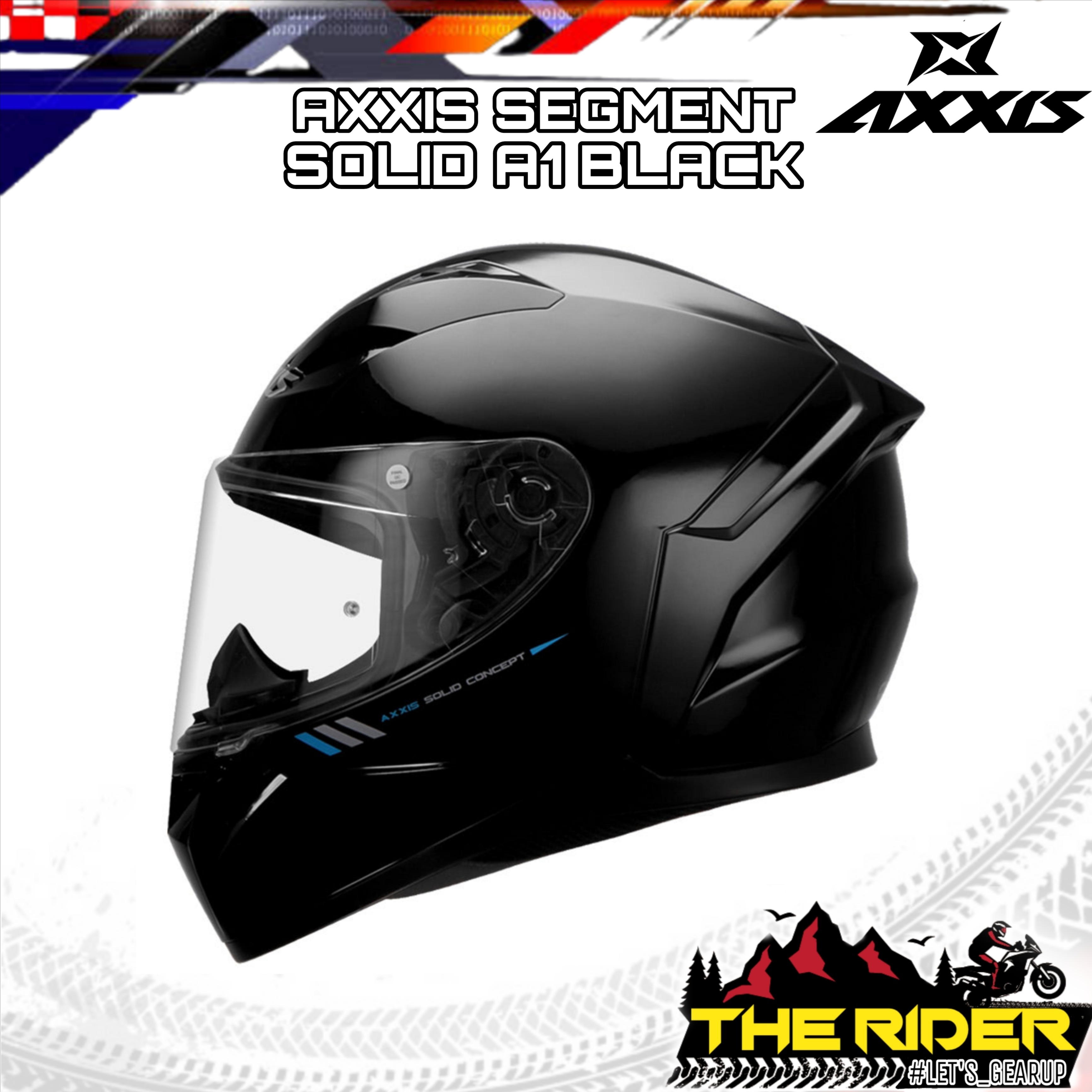 AXXIS SEGMENT SOLID BLACK GLOSS M