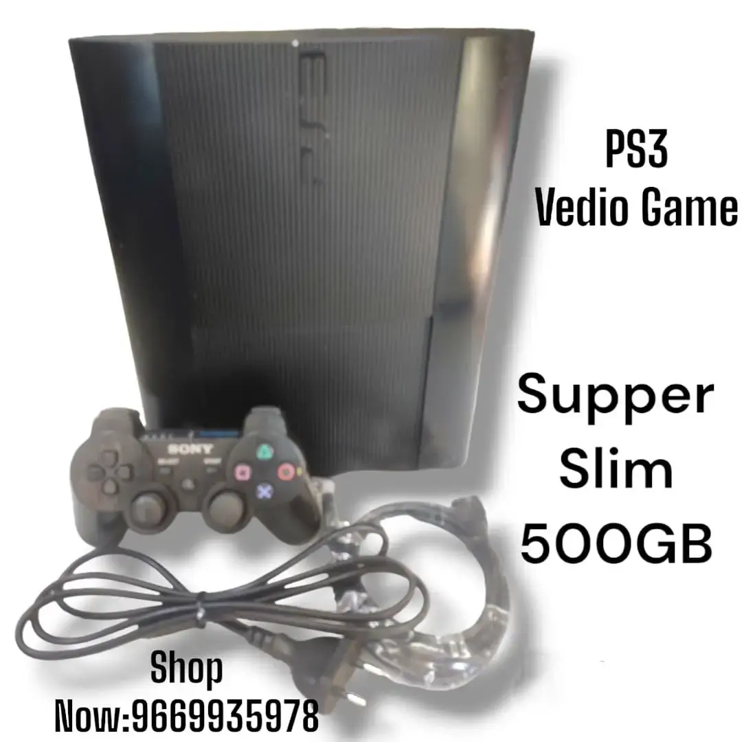 Buy PS3 Super Slim Video Game 500GB Jailbreak online at best price