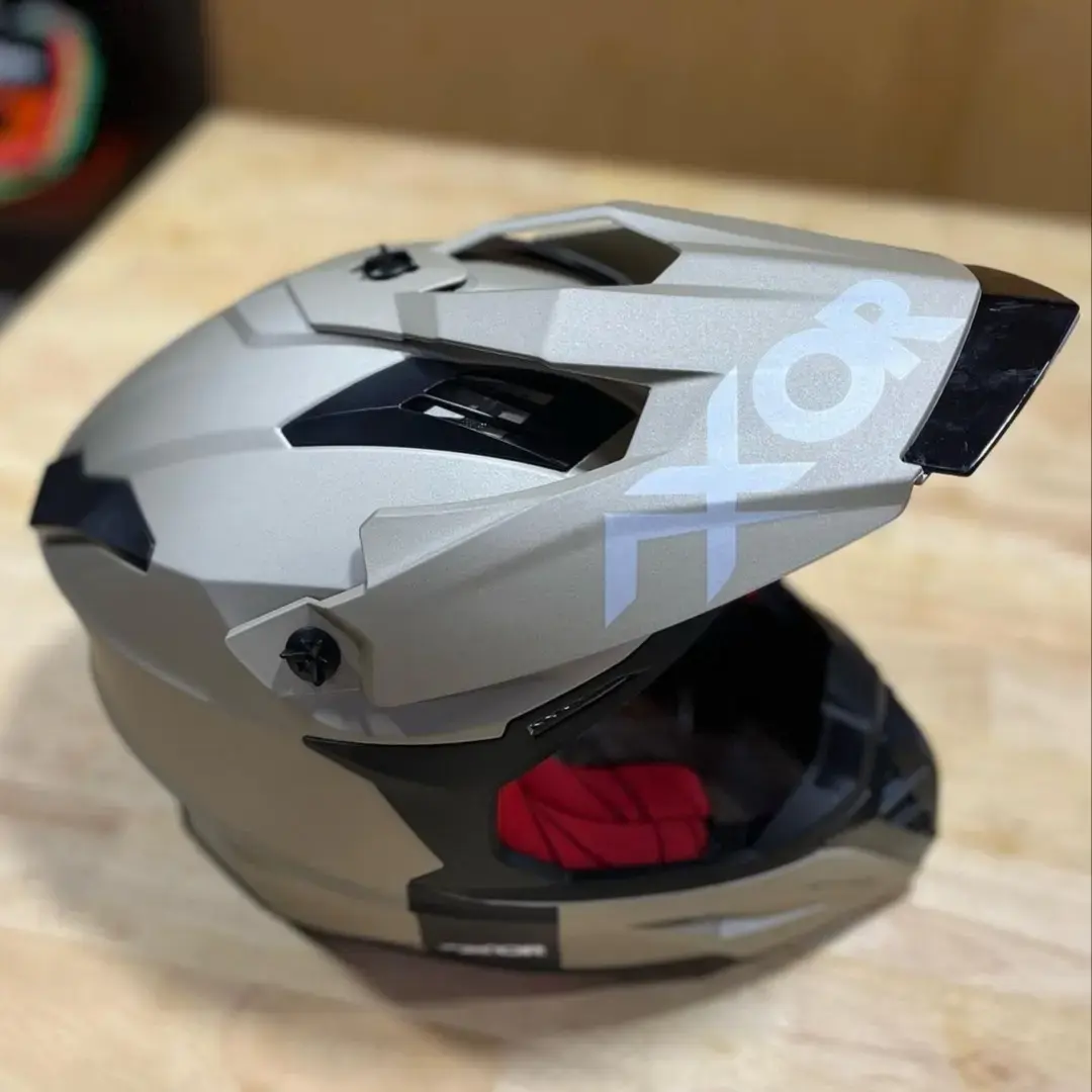 Buy Axor motocross helmet x cross x1 flash offroad nickel online