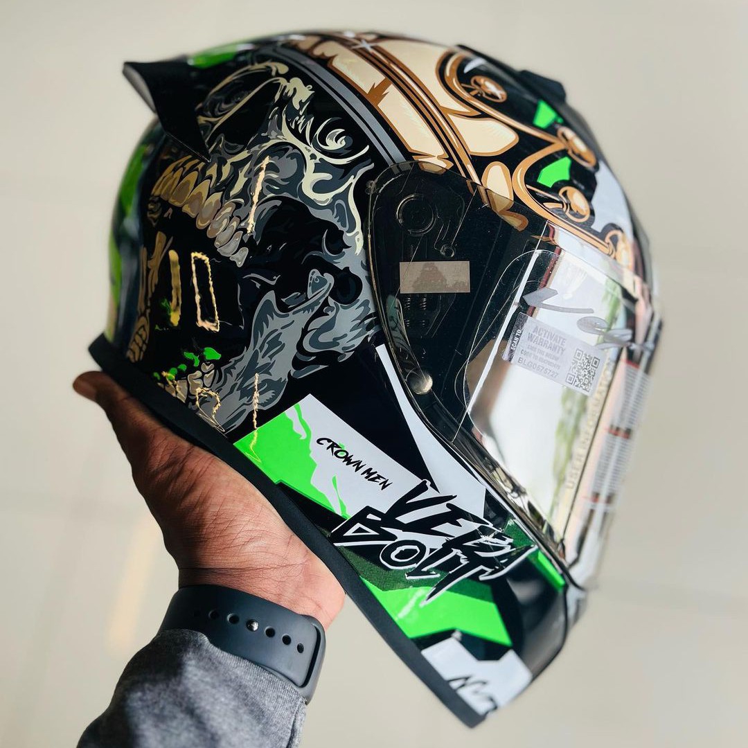 Vega bolt black helmet THE HELMET BIN