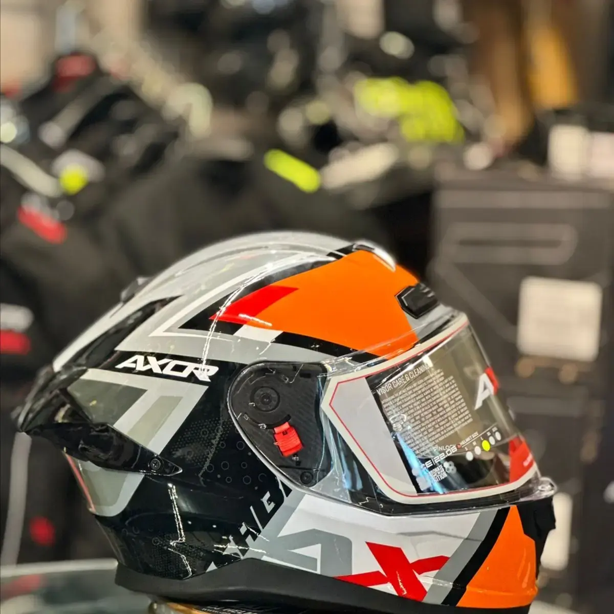 Buy Axor Saber x sport naruto shadow orange helmet online at best