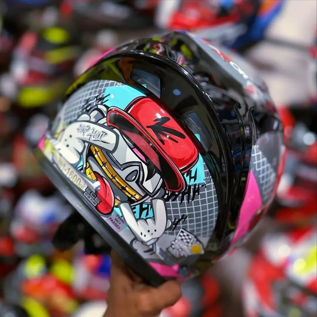 Buy Axor street hip hop bobby zazu batman panther blue helmet