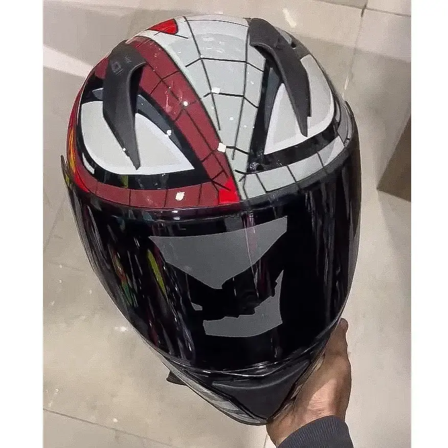 Buy Vega Helmet Red Sonic Bolt Marvel Spiderman Hulk Captain