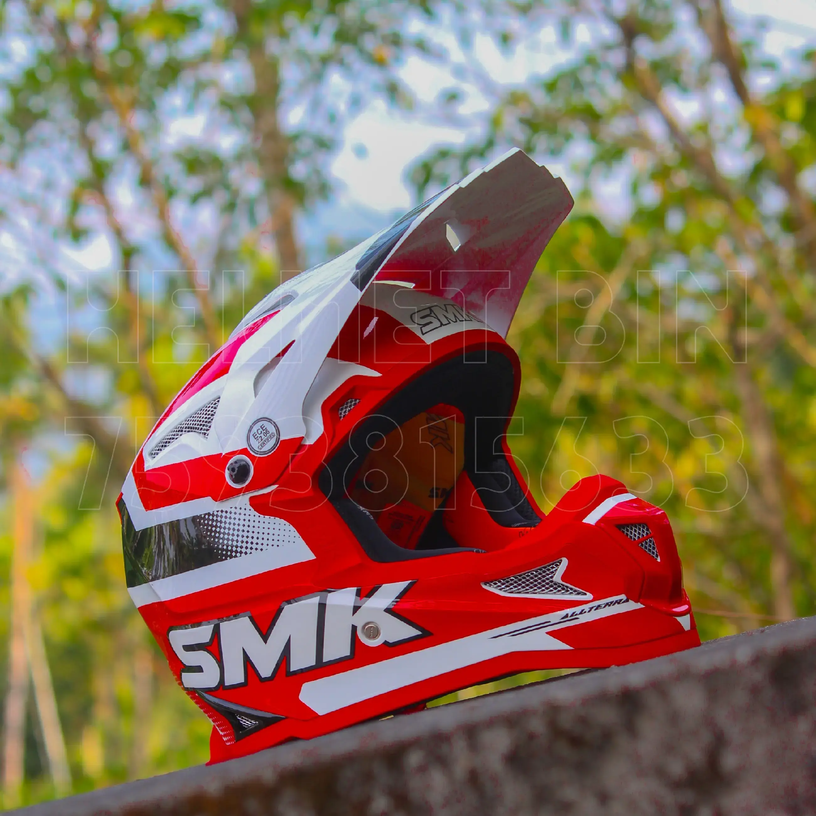 Alterra Best Off Roading Helmets SMK ALLTERRA FULMINE GL651 Off