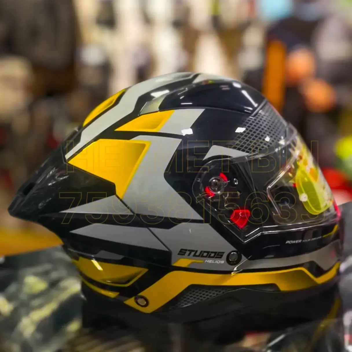 bike helmet studds Full Face Helmets  Raider Black  Moto Marvels Bike Helmet Studds Helmet For