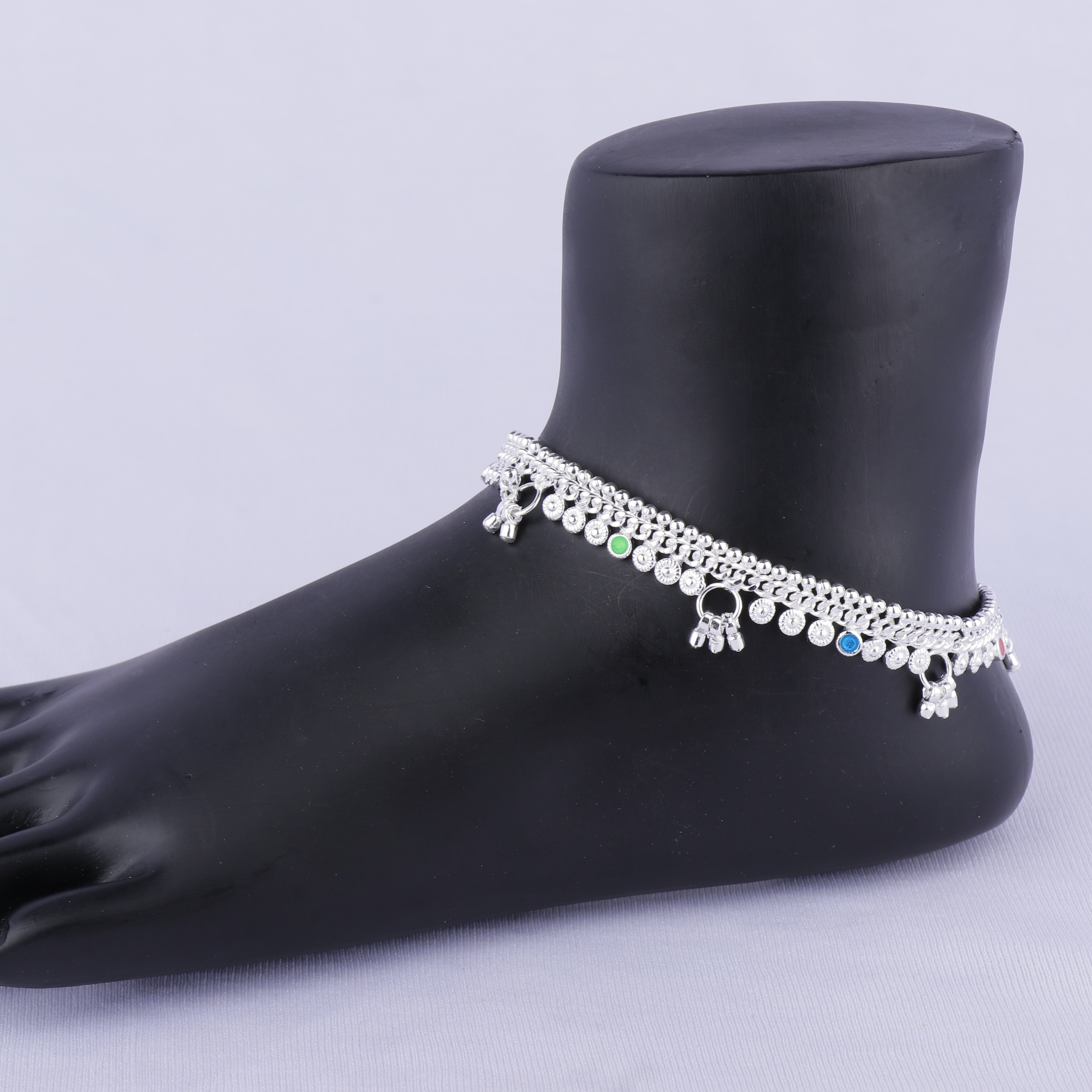 Buy SRRE Super Sunflower Metal Anklet online at best price SRI