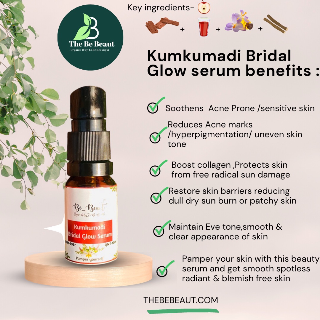Kumkumadi bridal glow serum 15ml