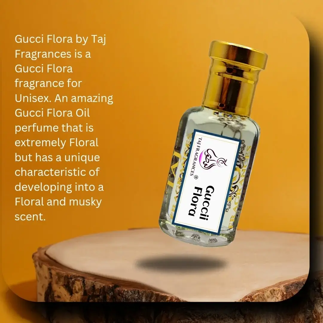 Gucci Flora Type Attar For Men Women Premium Perfume Oil Long Lasting  12ML