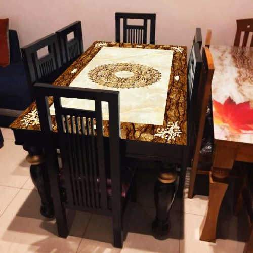 Digital Print Glass For Dining Table Digital Print Digital Glass
