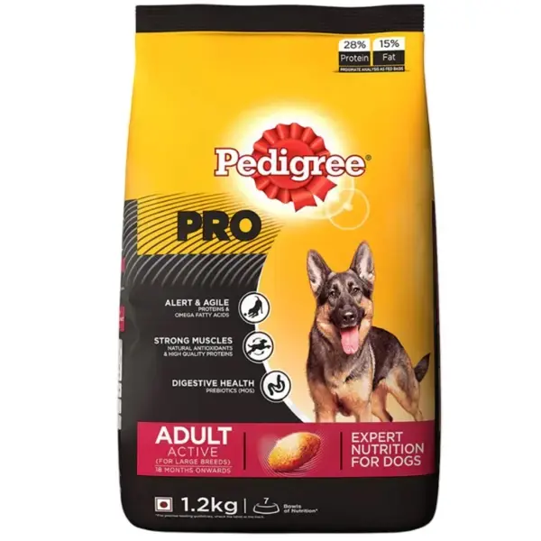 PEDIGREE PRO LARGE BREED ADULT DRY DOG FOOD KG