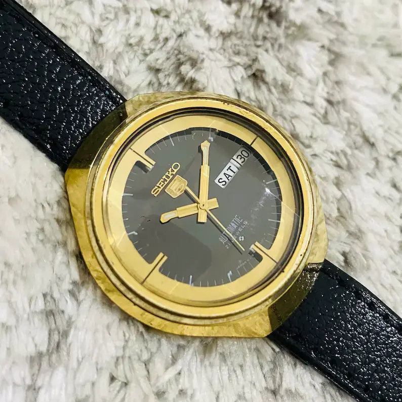 Buy Rare Seiko Mechanical Automatic Date/Day 21Jewels Movement