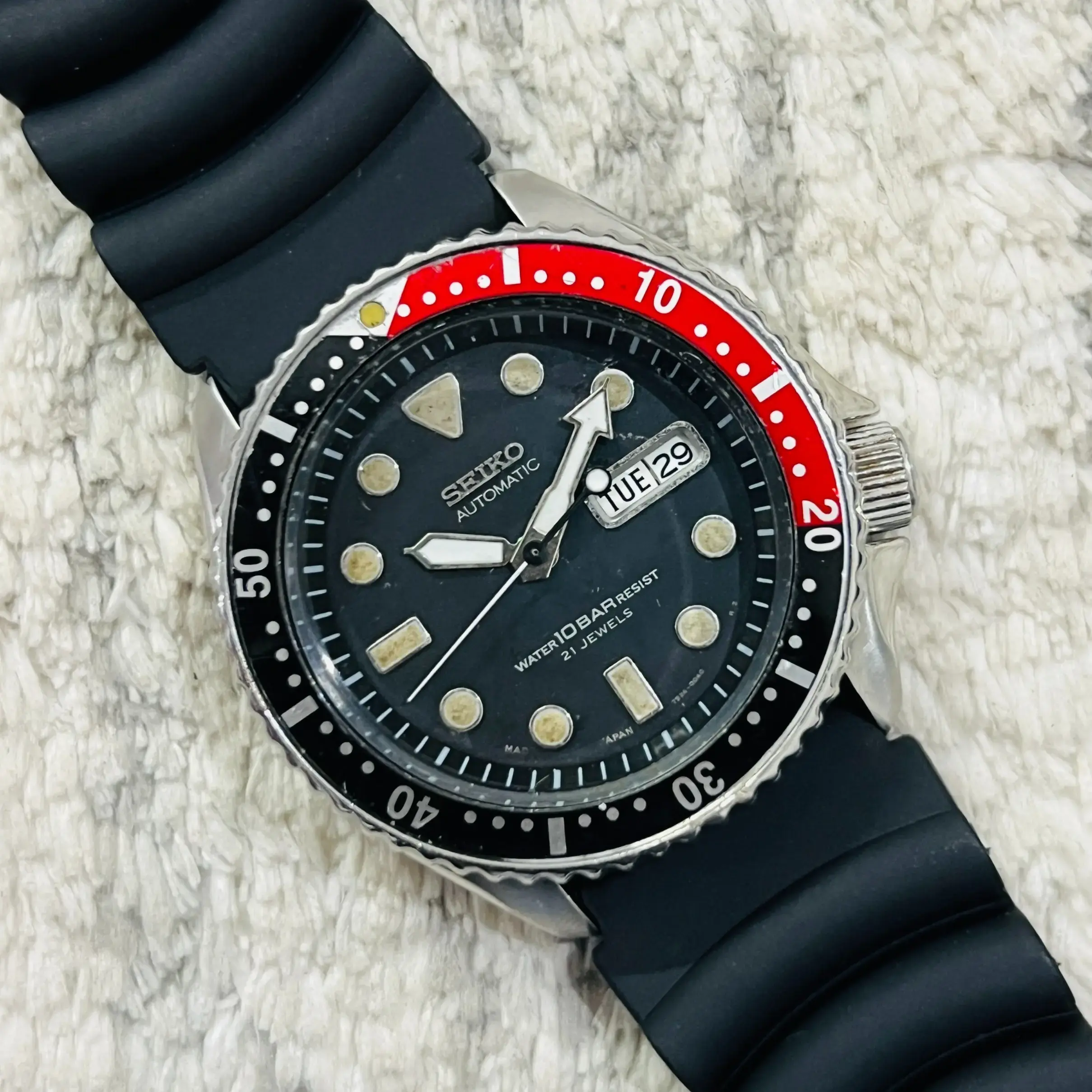 Seiko Divers Skx 7s26 Seiko Diver Automatic Ceramic Bezel 7S26