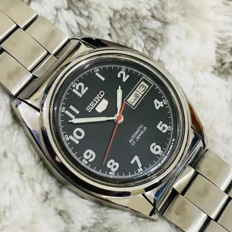 Buy Rare Original Seiko Automatic 17Jewels Date/Day Movement No