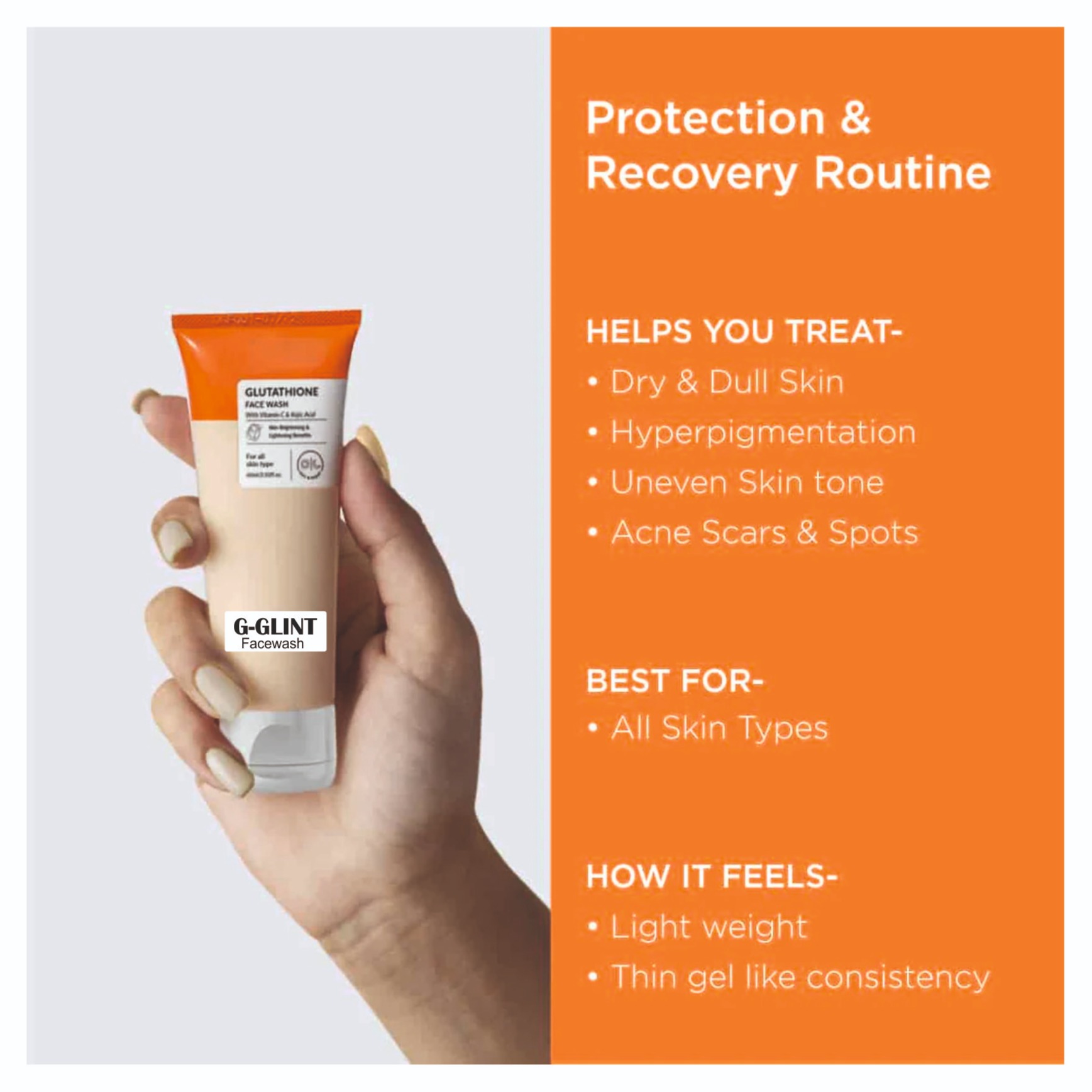 belo glutathione with collagen usa Advance Whitning FaceWash with Glutathione ,Kojic ACID, Niacinamide