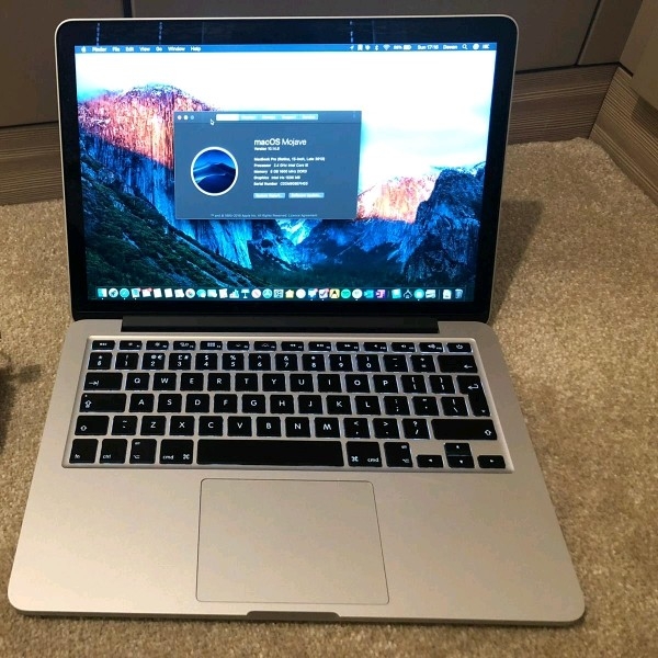 K72 MacBook Pro Retina, 13インチ A1502 Apple MacBook Pro Retinaディスプレイ 1400/13.3 MXK32J/A [スペース