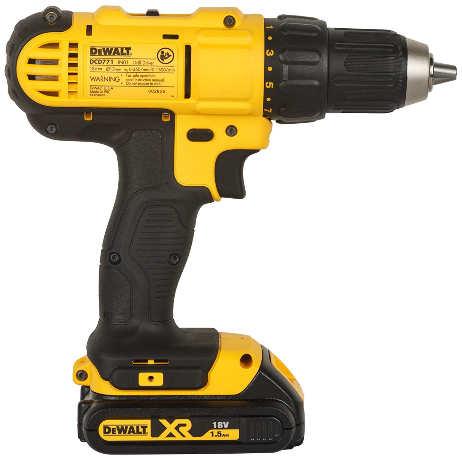 Buy DEWALT DCD771S2 18V 13MM COMPACT DRILL online at best