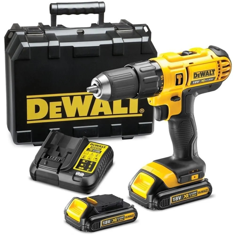 Buy DEWALT DCD776S2 18V 13MM HAMMER DRILL DRIVER online at