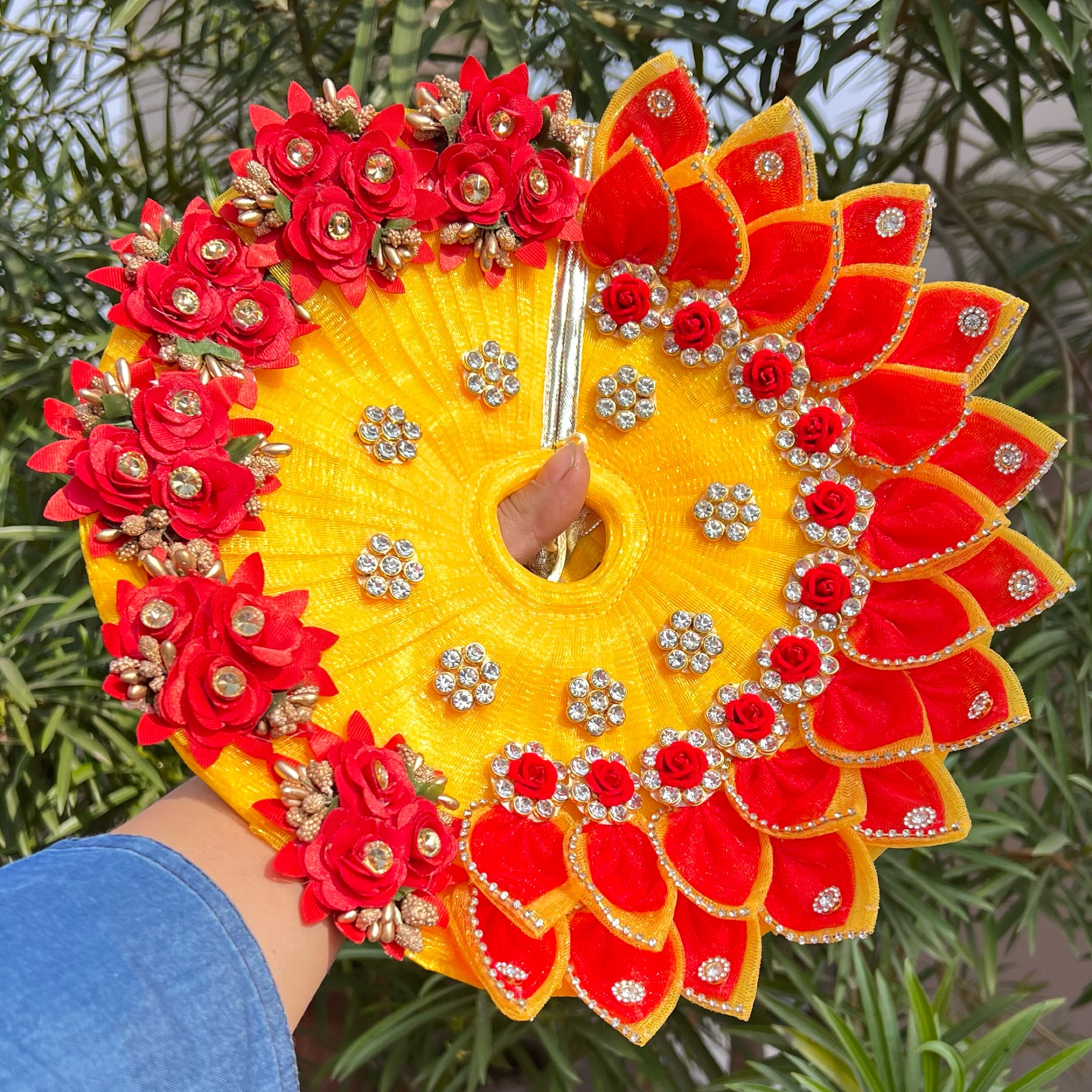 Buy Petal poshak red 10” with pagdi online at best price Pitari