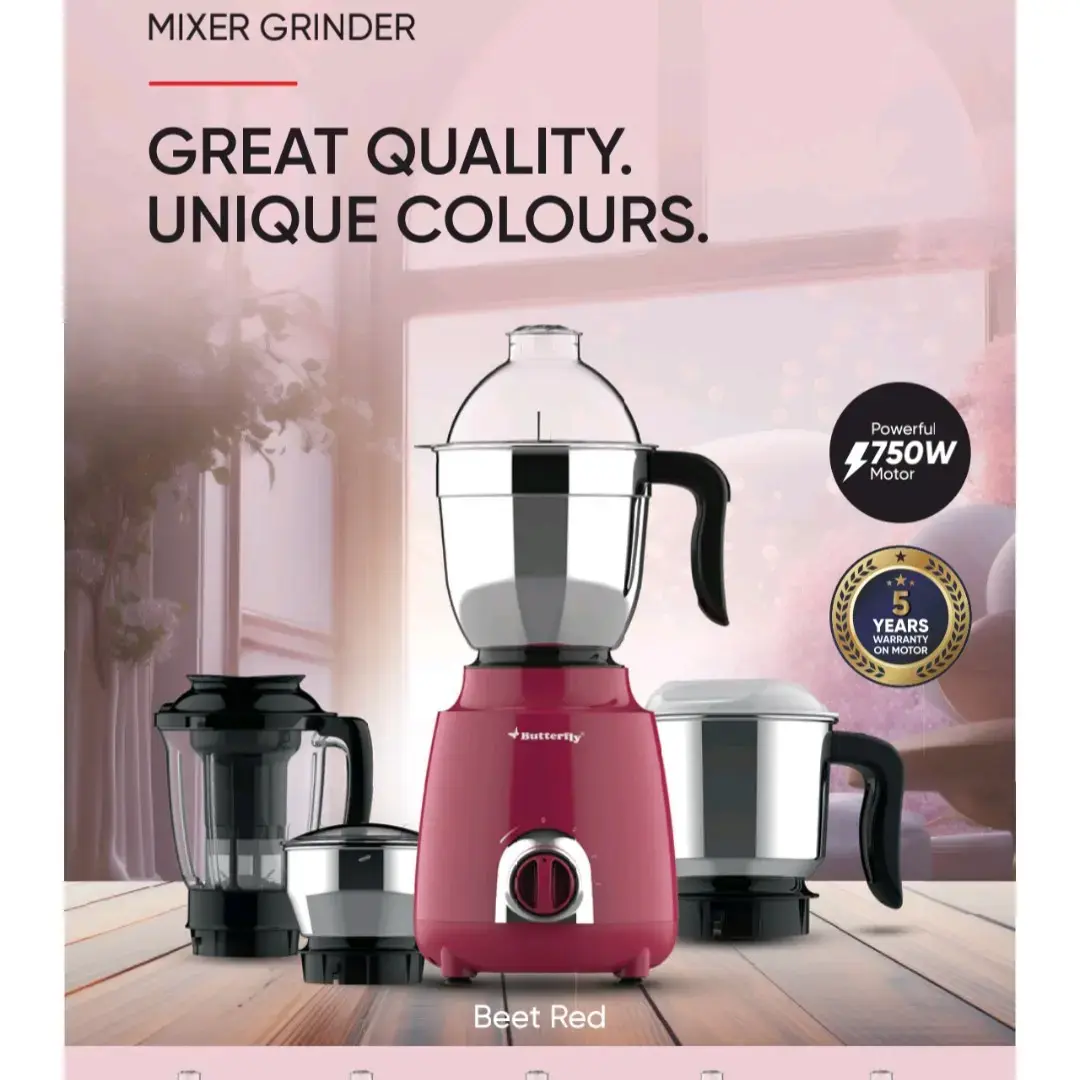 Jar Butterfly Marvel 2j Mixer Price 550 Watt Butterfly Arrow 500 W