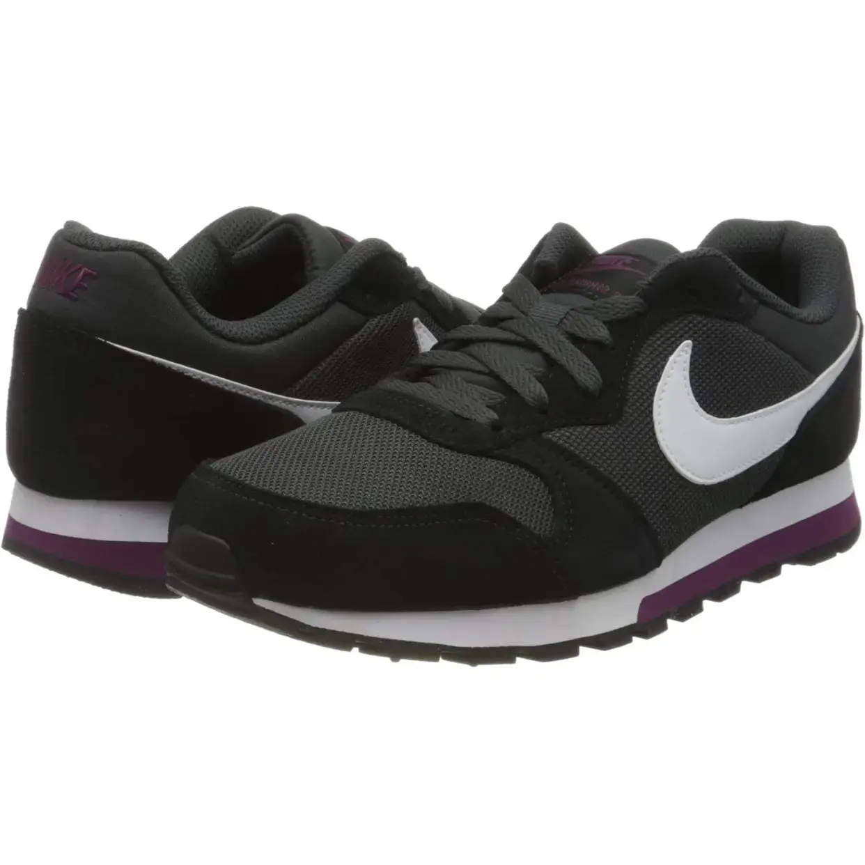 Buy Nike Men Md Runner Running Shoes, Anthracite/White-Black - Main Image