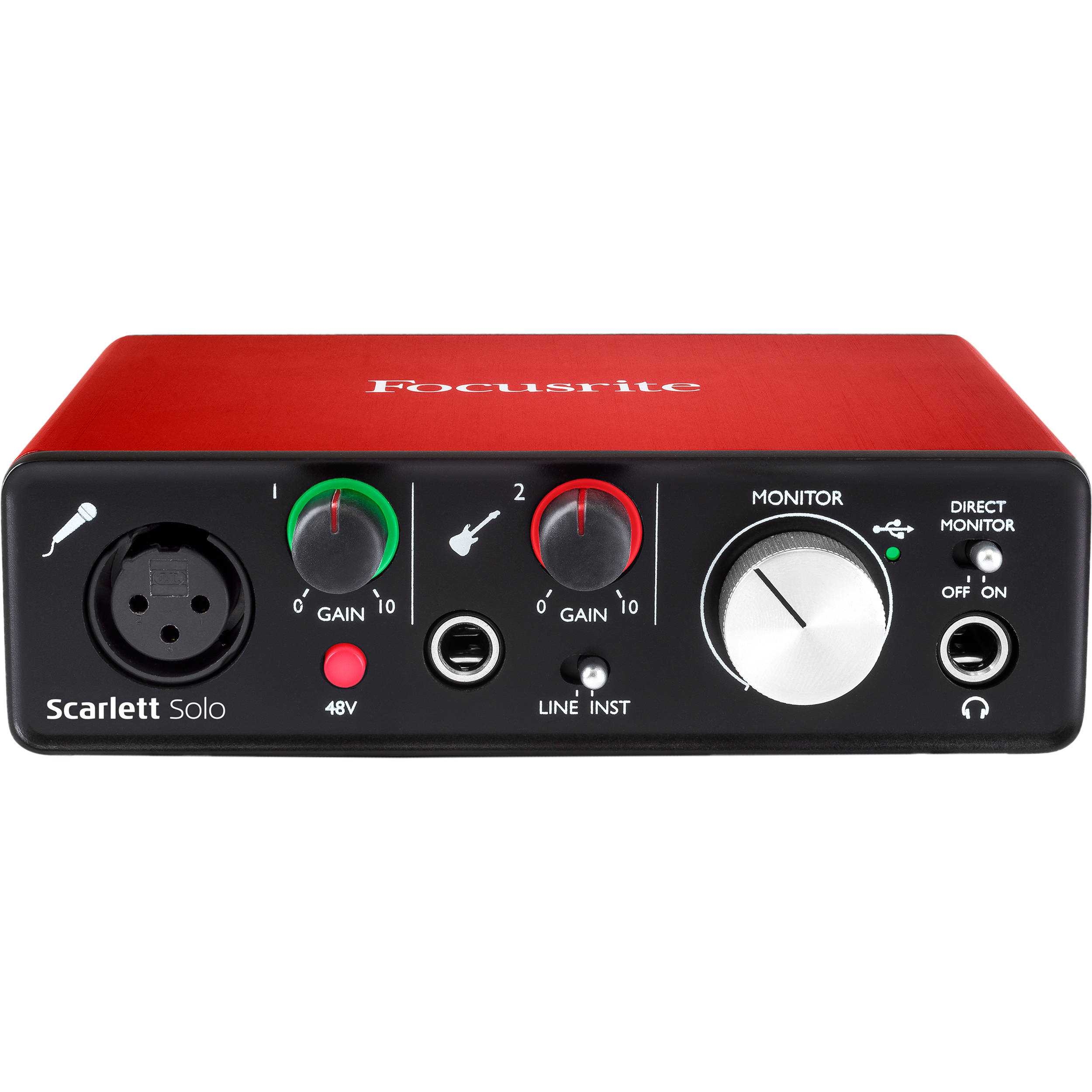 Buy Focusrite Scarlett Solo online at best price | Joyram Musical Mart