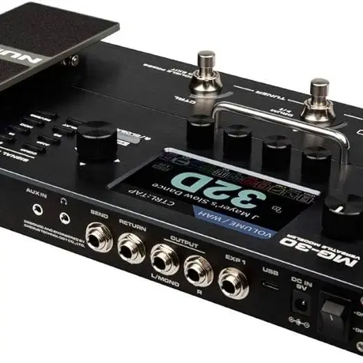 【NUX】MG-30 NUX MG-30 Multi-Effects & Amp Modeler – Stompbox.in
