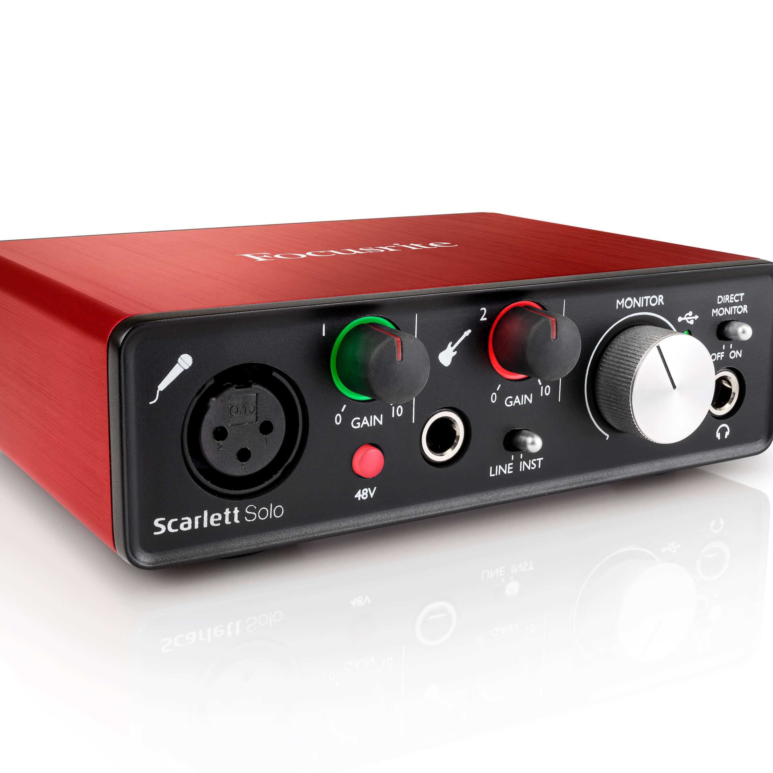 DTM・DAW Focusrite Scarlett solo Buy Focusrite Scarlett Solo online at best price | Joyram Musical Mart
