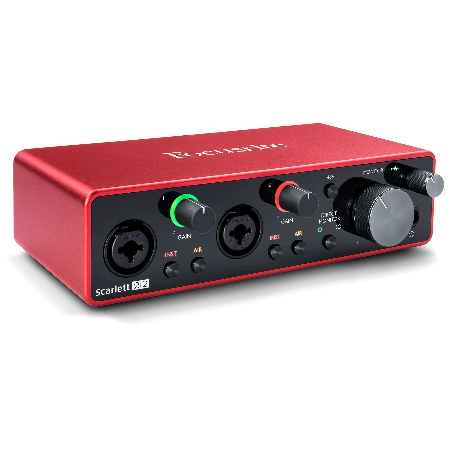 Buy Focusrite Scarlett 2i2 online at best price | Joyram Musical Mart