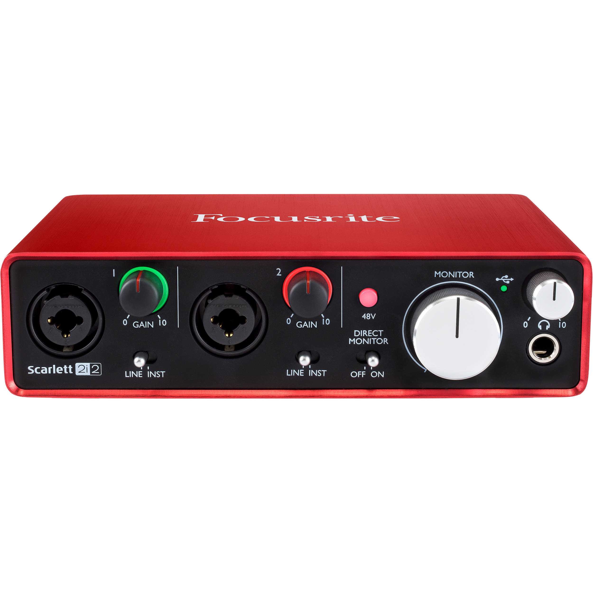 Buy Focusrite Scarlett 2i2 online at best price | Joyram Musical Mart