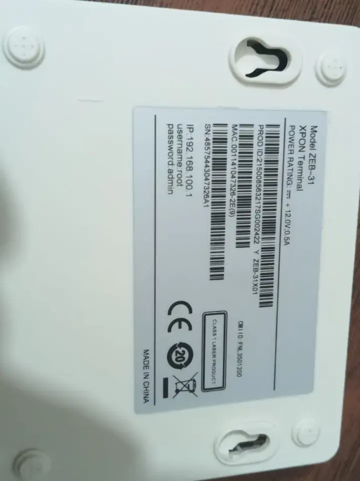 Xpon Onu 2fe+1 TELEPHONE PORT - 1