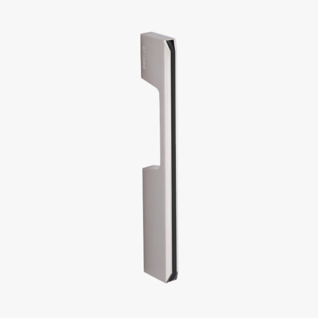 STARRS EM-204 Handles for Cabinet and wardrobe Doors With Black + RG, Satin + B E/E 320 mm Satin + Black Finish - 1