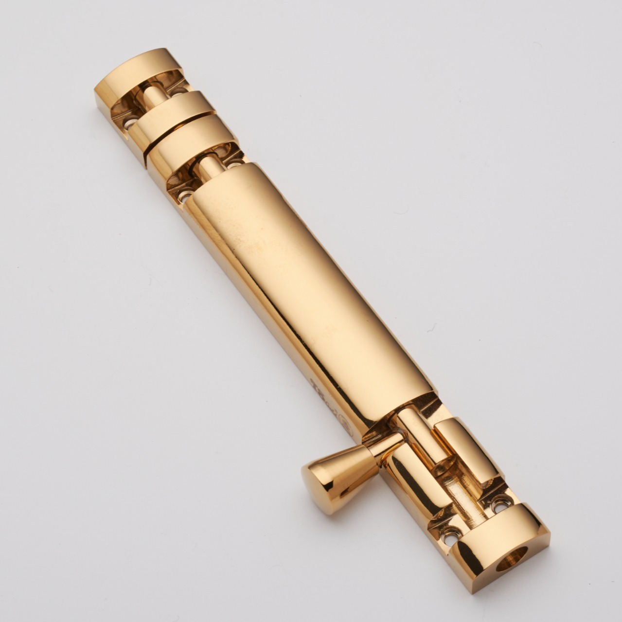 TS Gold Brass Xylo Tower Bolt PVD Gold Finish Xylo Tower Bolt 8 mm -Medium 3" Xylo Gold PVD Finish - 1