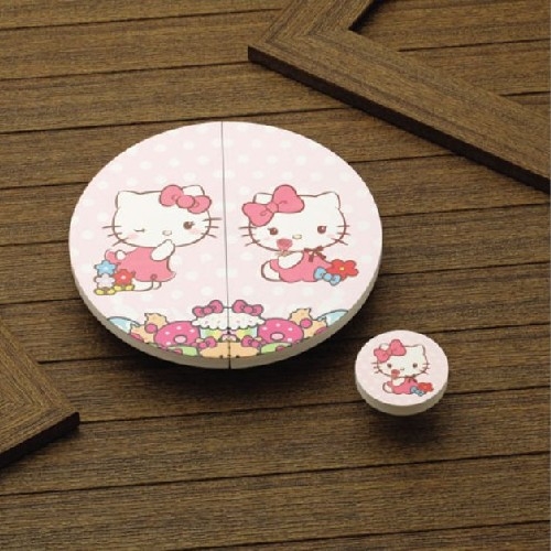 Plum Kidz Semi Circle Hello Kitty Finish Knob - 1