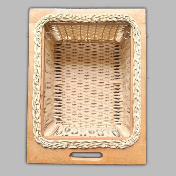 Kiosk Pvc Wicker Baskets (Customised Size Also Available) - 1