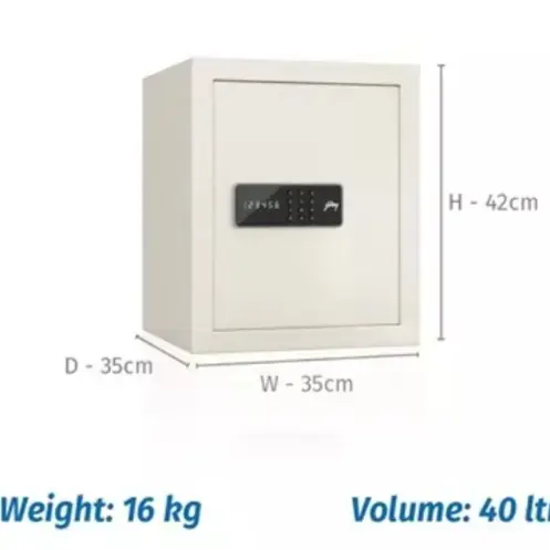 Godrej NX Pro Digital (40L) Home Locker IVORY - 1