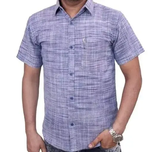 Buy KHADI SHIRTS FOR MEN online at best price SWARANJALI COLLECTIONS